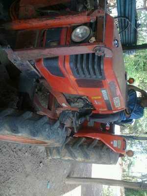 Kubota M5000 หาง3 ผานพรวน ใบดัน