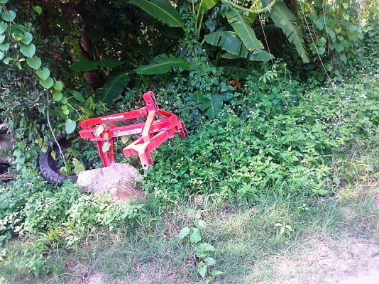 ขายด่วน..ผานไถมันสัมปะหลัง ตราวิเขียรการเกษตร สภาพใหม่ ใช้กับรถไถ KUBOTA M4500 M5000 ได้.