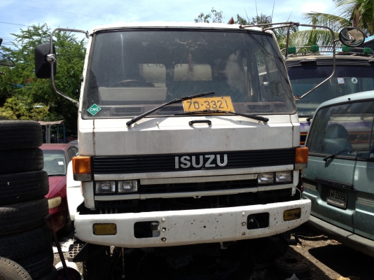 ขาย 10 ล้อ หัวลากอีซูซุ เปลี่ยนเครื่องจีนติดก๊าซ NGV  2 เพลา