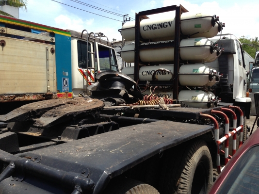 ขาย 10 ล้อ หัวลากอีซูซุ เปลี่ยนเครื่องจีนติดก๊าซ NGV 2 เพลา ขาย 10 ล้อ หัวลากอีซูซุ เปลี่ยนเครื่องจีนติดก๊าซ NGV 2 เพลา