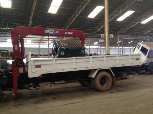 ขายด่วนๆถูกๆ ISUZU ROCKY กระบะเครน 5 ตัน ยาว 6 เมตรครับเครื่อง 175 แรงม้าเก็บงานเรียบร้อยพร้อมเล่มครับสภาพสวยมากใช้่งานอยู่ครับ