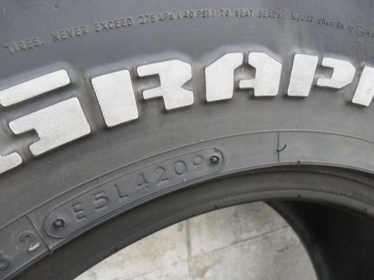 ยาง 31x10.50R15 ปี09 มี 1 คู่