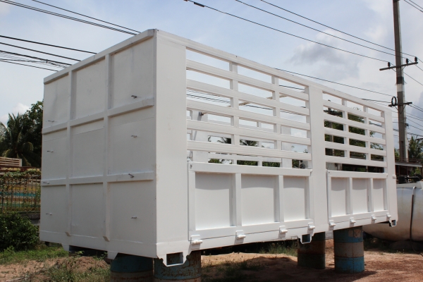 กระบะเหล็กรถบรรทุก 10  ล้อ