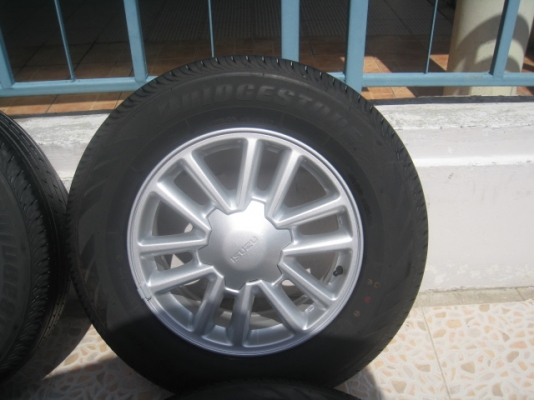 ขายล้อแม็ก All New Isuzu D-Max 16"x6.5" et41 6รู139 +ยางปี 0213  (0813747940)