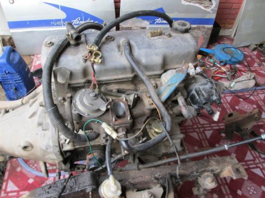 ขายเครื่อง มาสด้า 1200CC +เกียร์4speed พร้อมใช้แห้งๆ 8000 บาท