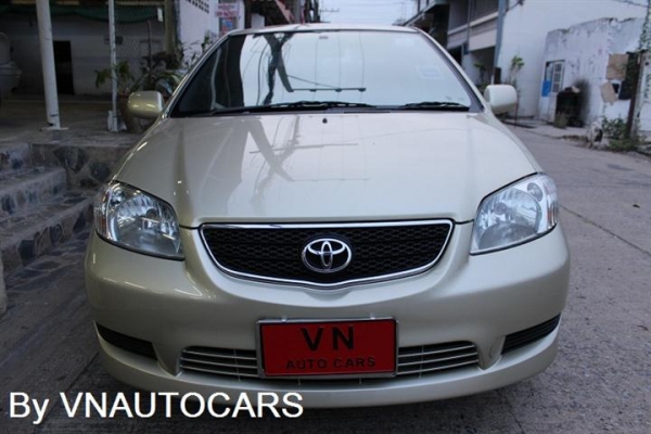 ฟรีดาวน์2003 TOYOTA SOLUNA VIOS1.5 J VVTi MT มือเดียวออกห้าง