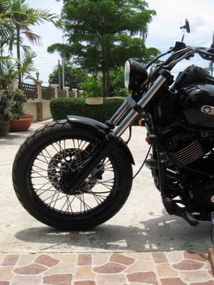 ขาย yamaha dragstar 400 แต่งแนว ๆ ประกอบใหม่เอกสารอินวอยท์