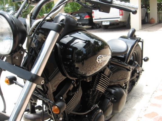 ขาย yamaha dragstar 400 แต่งแนว ๆ ประกอบใหม่เอกสารอินวอยท์