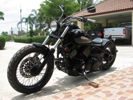 ขาย yamaha dragstar 400 แต่งแนว ๆ ประกอบใหม่เอกสารอินวอยท์