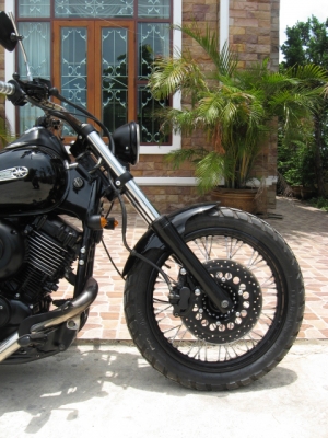 ขาย yamaha dragstar 400 แต่งแนว ๆ ประกอบใหม่เอกสารอินวอยท์