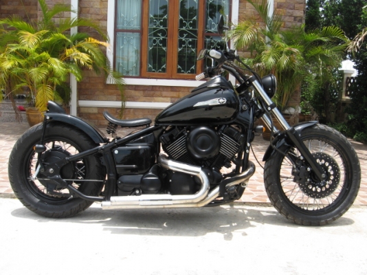 ขาย yamaha dragstar 400 แต่งแนว ๆ ประกอบใหม่เอกสารอินวอยท์