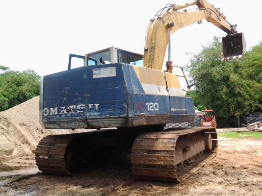 Komatsu PC120-5  แทรค80 ไฟฟ้าครื่งนืง