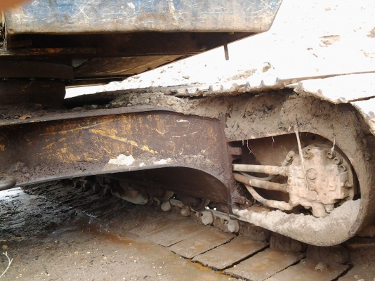 Komatsu PC120-5  แทรค80 ไฟฟ้าครื่งนืง