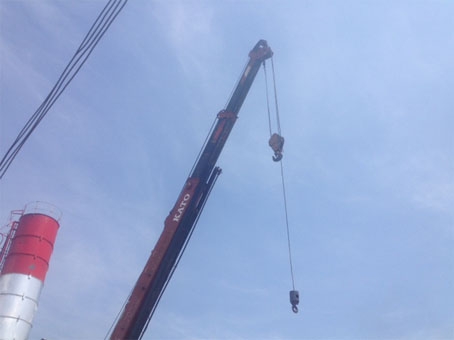 เครน KATO 20 ตัน 12 ล้อ มีทะเบียน สภาพพร้อมใช้งาน