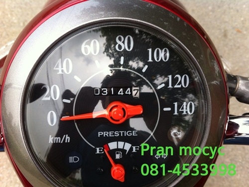 ขายscoopy-iสีเเดงเทา ปี2555