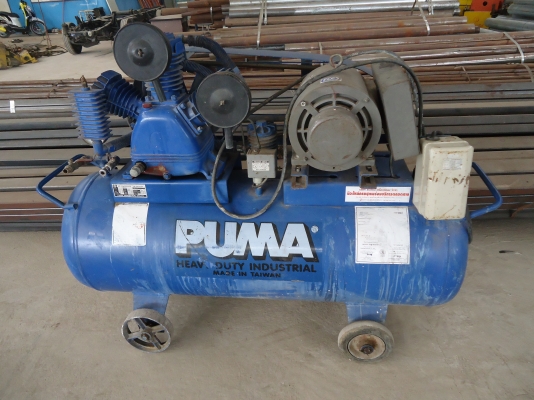 เครื่องปั๊มลมมอเตอร์ 5แรง 2สาย สภาพดี