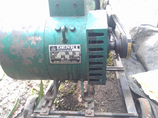 ขายเครื่องปั่นไฟ Denki ขนาด 5 กิโลวัตต์ 220 โวลต์ ขายเครื่องปั่นไฟ Denki ขนาด 5 กิโลวัตต์ 220 โวลต์