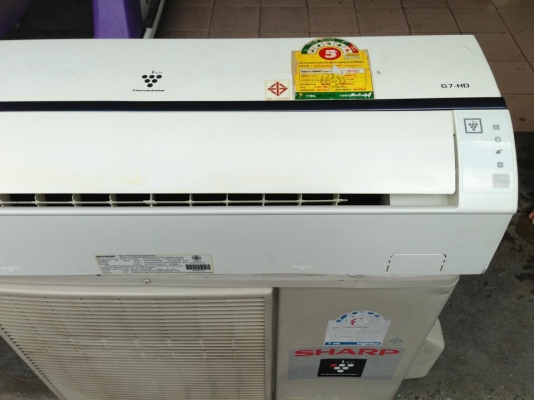 **** ขายแอร์ SHARP 9000 BTU สภาพ 90\% ****