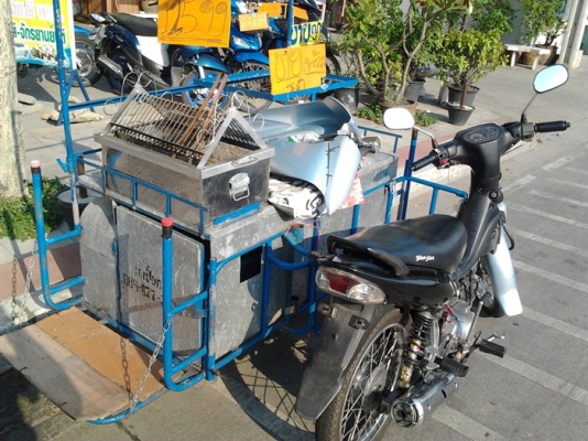 Yamaha Spark พ่วงข้าง