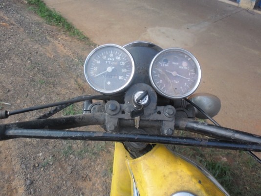 ขายรถมอไซค์วิบาก ts125nสภาพเดิม เก่ามีทะเบียนขี่ได้