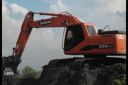 แมคโคร Doosan 225 สภาพดีสวยๆ