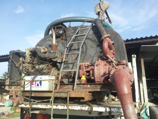 ขายแท้งส์น้ำ เครื่อง ISUZU (มังกร) 90 ปั้มดับเพลิง 5 M จุ 16,000 ลิตร