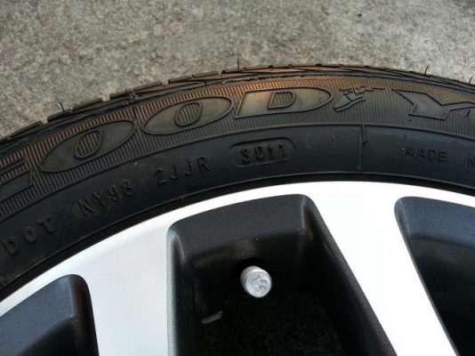 ล้อ16CityTop 4รู100 + ยาง Goodyear 185/55/16 ปี11