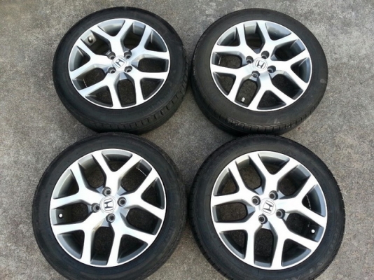 ล้อ16CityTop 4รู100 + ยาง Goodyear 185/55/16 ปี11