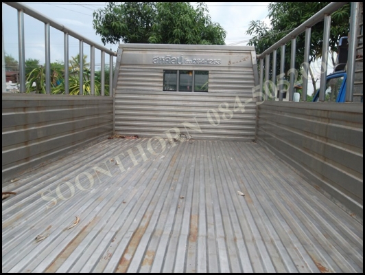 ขายด่วน กระบะ 6 ล้อ สแตนเลสทั้งลูก ต่อจากอู่ สหศิลป์ ยาว 4.30 เมตร ถอดลงจาก NPR 115 สภาพสวยมาก ราคาสุดคุ้ม