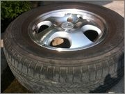 ขายล้อ CRV g1 + ยาง 215-70-15 G044 ลดราคาทั้งชุด 5,000 บาท