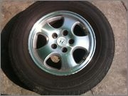 ขายล้อ CRV g1 + ยาง 215-70-15 G044 ลดราคาทั้งชุด 5,000 บาท