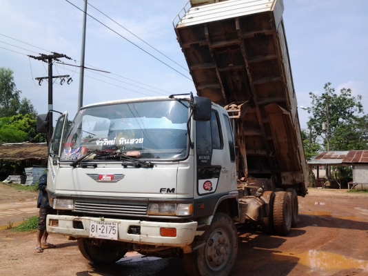 Hino Fm3h ฏั้ั้ม2เพลา กะบะ3มิตร 195 แรง