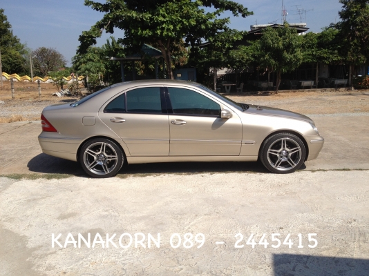 ขาย MERCEDES BENZ C180 KOMPRESSOR W203 2.0 AT ปี 2002 ขาย MERCEDES BENZ C180 KOMPRESSOR W203 2.0 AT ปี 2002