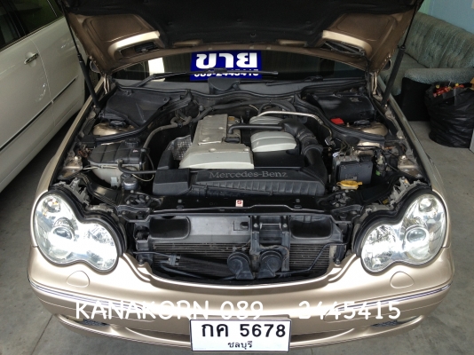 ขาย MERCEDES BENZ C180 KOMPRESSOR W203 2.0 AT ปี 2002 ขาย MERCEDES BENZ C180 KOMPRESSOR W203 2.0 AT ปี 2002