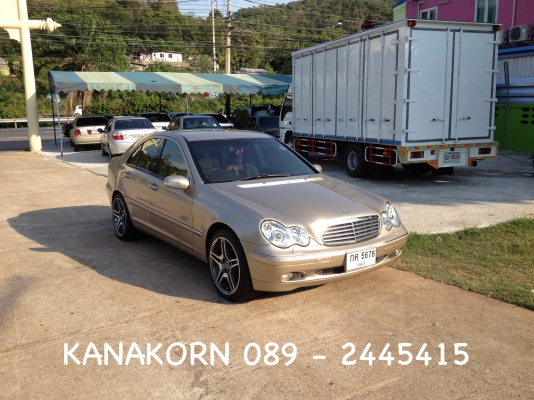 ขาย MERCEDES BENZ C180 KOMPRESSOR W203 2.0 AT ปี 2002 ขาย MERCEDES BENZ C180 KOMPRESSOR W203 2.0 AT ปี 2002