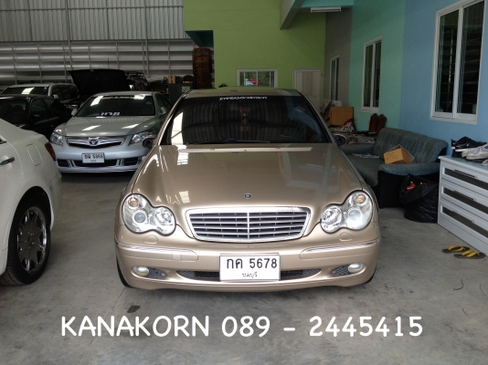 ขาย MERCEDES BENZ C180 KOMPRESSOR W203 2.0 AT ปี 2002 ขาย MERCEDES BENZ C180 KOMPRESSOR W203 2.0 AT ปี 2002