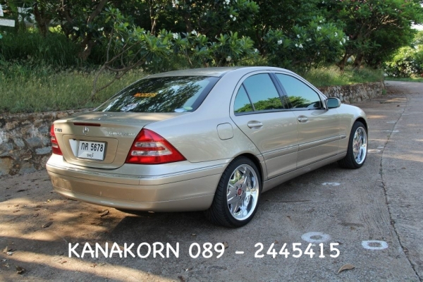 ขาย MERCEDES BENZ C180 KOMPRESSOR W203 2.0 AT ปี 2002 ขาย MERCEDES BENZ C180 KOMPRESSOR W203 2.0 AT ปี 2002