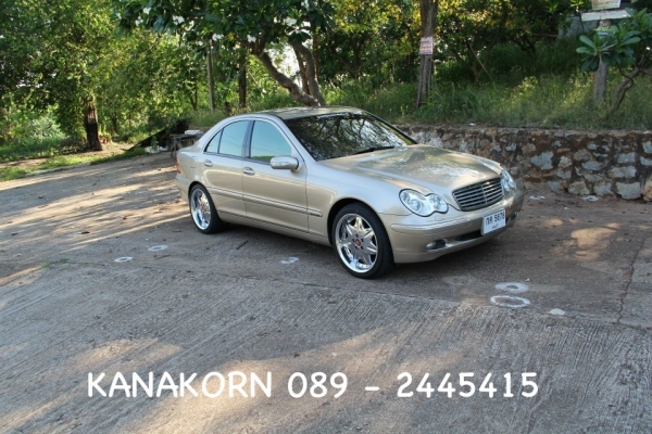 ขาย MERCEDES BENZ C180 KOMPRESSOR W203 2.0 AT ปี 2002 ขาย MERCEDES BENZ C180 KOMPRESSOR W203 2.0 AT ปี 2002