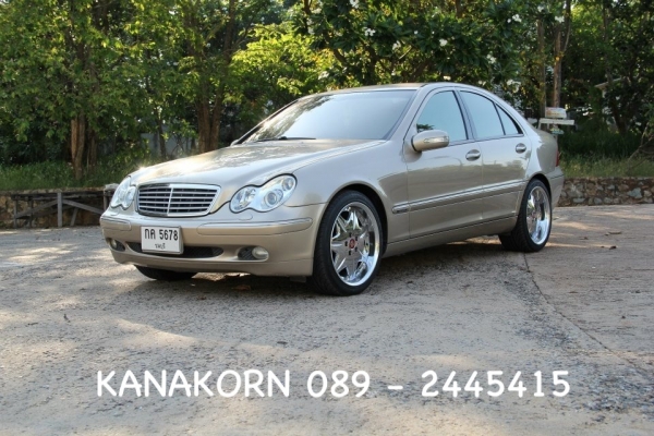 ขาย MERCEDES BENZ C180 KOMPRESSOR W203 2.0 AT ปี 2002 ขาย MERCEDES BENZ C180 KOMPRESSOR W203 2.0 AT ปี 2002