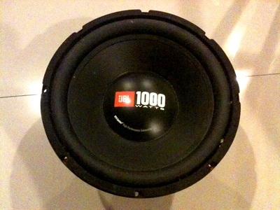 ซับ 2ตัว Kenwood-JBL รายละเอียดด้านในสภาพดีทั้งสองตัว