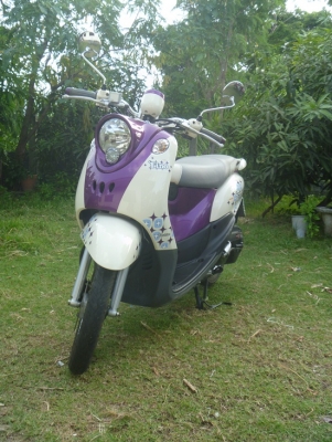 yamaha new fino 2 เกจ์ ม่วง-ขาว ธ.ค 54