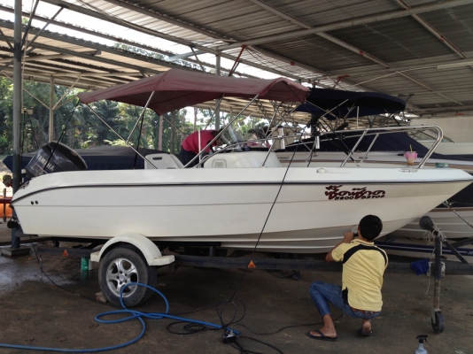 ขายเรือ 17 ฟุต เครื่องYamaha 115 4จังหวะ ขายเรือ 17 ฟุต เครื่องYamaha 115 4จังหวะ