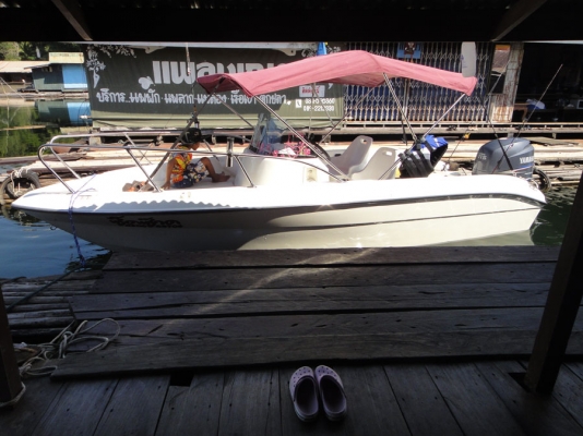 ขายเรือ 17 ฟุต เครื่องYamaha 115 4จังหวะ