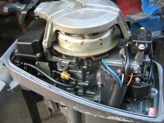 ขาย เครื่องเรือ Yamaha 8 แรง  ประกอบใหม่นำเข้าญี่ปุ่น ราคา 17,500