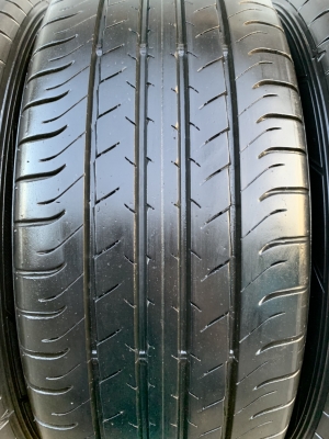 ล้อแม็ก Honda HRV ขอบ 17 สีบอร์นเงิน พร้อมยาง 215-55-17 Dunlop ปลายปี 15