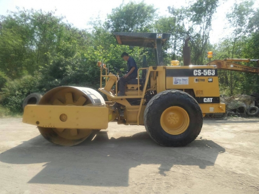 รถบด10ตัน2เพลาเปลือกเดียว CAT CS563 เครื่องดี พร้อมใช้ เอกสารเล่มทะเบียน รถบด10ตัน2เพลาเปลือกเดียว CAT CS563 เครื่องดี พร้อมใช้ เอกสารเล่มทะเบียน