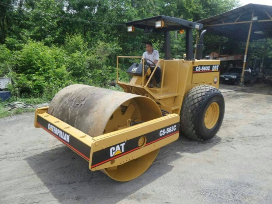 รถบด10ตัน2เพลาเปลือกเดียว CAT CS563 เครื่องดี พร้อมใช้ เอกสารเล่มทะเบียน รถบด10ตัน2เพลาเปลือกเดียว CAT CS563 เครื่องดี พร้อมใช้ เอกสารเล่มทะเบียน