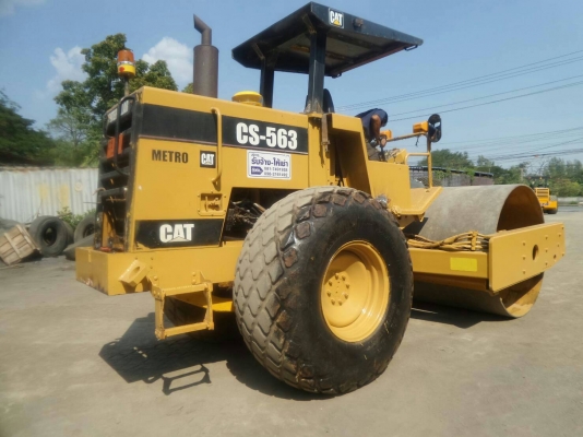 รถบด10ตัน2เพลาเปลือกเดียว CAT CS563 เครื่องดี พร้อมใช้ เอกสารเล่มทะเบียน รถบด10ตัน2เพลาเปลือกเดียว CAT CS563 เครื่องดี พร้อมใช้ เอกสารเล่มทะเบียน