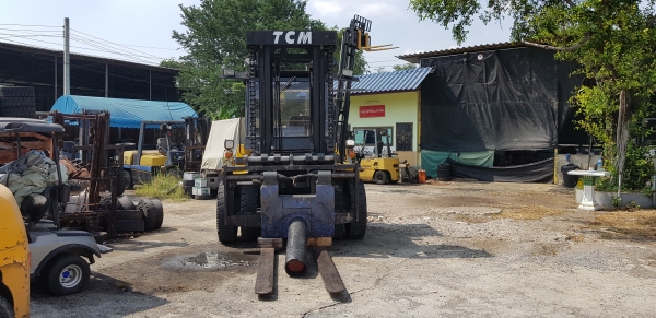 ขายรถยกโฟล์คลิฟท์ TCM ขนาด 11.5 ตัน เสาสูง 3 เมตร ติดตั้งอุปกรณ์พิเศษไซด์ชิฟ (รถนอก )ญี่ปุ่น ด่วน หลุดจอง