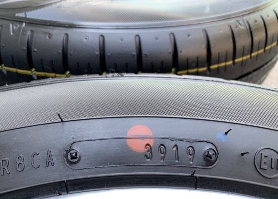 ล้อแม็กป้ายแดง Toyota Yaris Ativ ขอบ 15 พร้อมยางใหม่ป้ายแดง 185-60-15 Dunlop ปี 19 สวยกริ๊บ